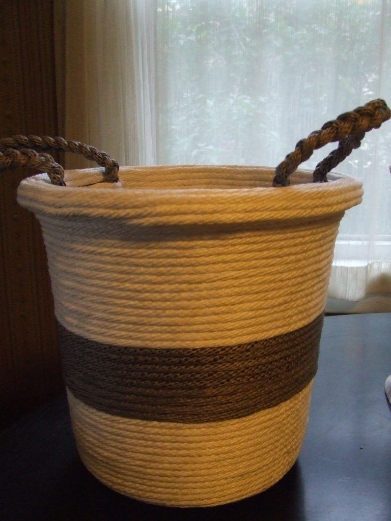 Rope Basket Tutorial