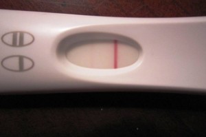 faint line pregnancy test