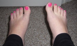 Tootsie pedicure