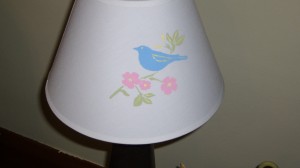 Hand painted Lamp Shade