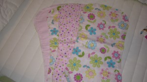 DIY burp clothes