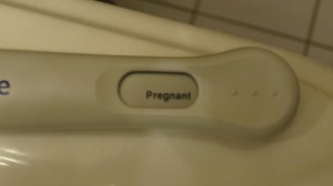 positive pregnancy test