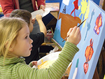Davis Art Studio Preschool art class