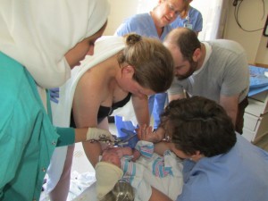 Maggie's birth