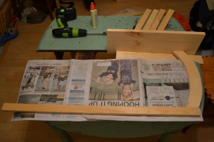 not exactly a workshop to build in, but I made it work with what I have