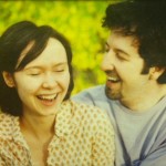 This photo was taken during the first month of our relationship.