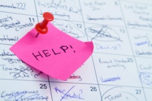 overscheduled calendar