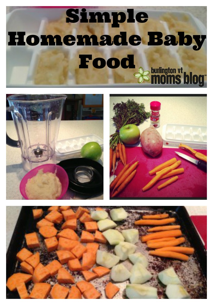Simple Homemade Baby food