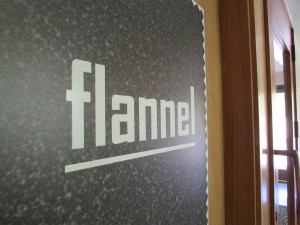 Topnotch Flannel sign