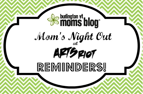 A friendly Reminder about Mom’s Night Out