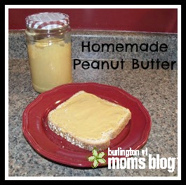 Homemade Peanut Butter