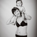 heather and ruby standing up body after baby