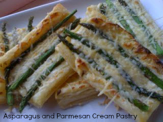 Recipe:Asparagus and Parmesan Cream Pastry