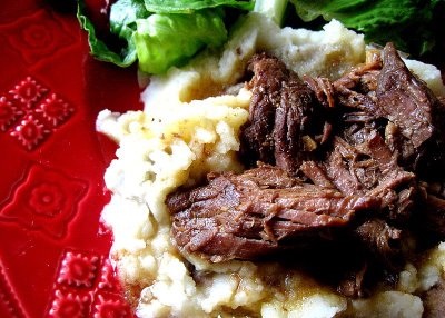 Crockpot Balsamic Beef