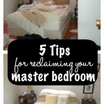 5 tips master bedroom