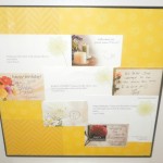 flower cards, framed notecards, framed love notes, love notes