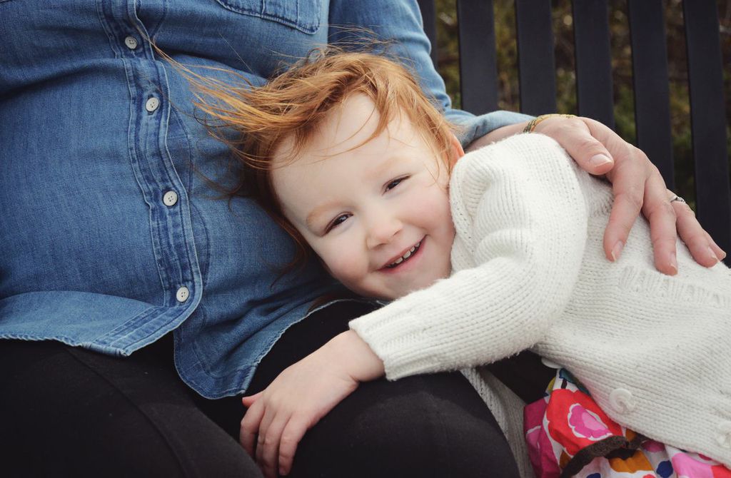 family photo session, little girl and her mom, mommy and me photo session, red haired girl