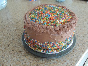 Aedan's birthday cake