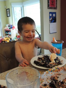 eat cake