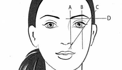 eyebrow guide