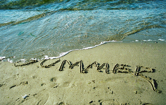 back to school, end of summer, water, summer washed away, sand, beach, summer at the beach