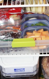School Snacks in Refrigerator