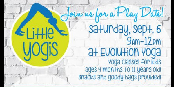 Little Yogis Play Date Event {Tickets on Sale Now!}