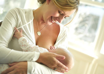 woman, mother, nursing, breastfeeding, happy mom, newborn, baby