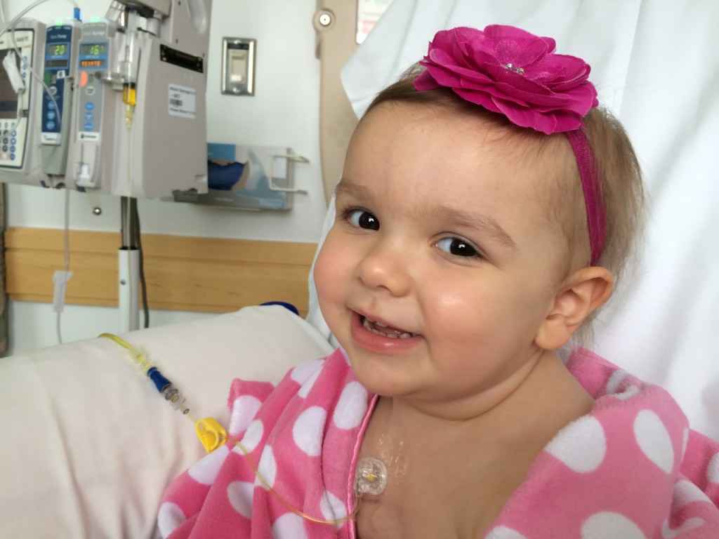 little girl, hospital