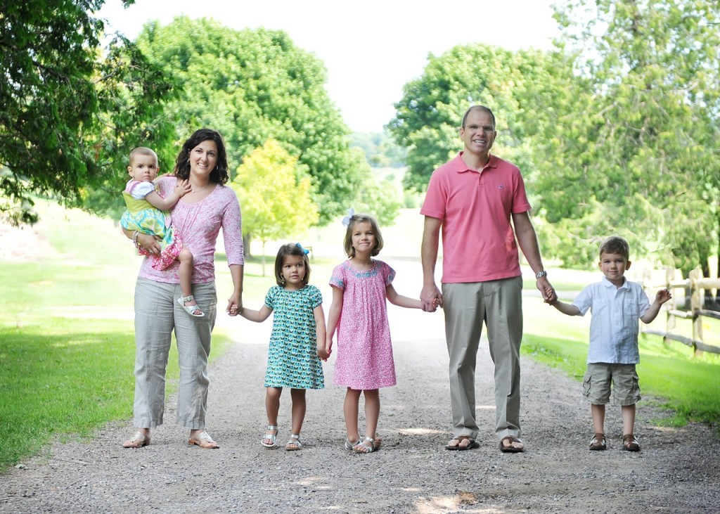 family, mother, woman, father, man, children, little girls, little boy, family photo