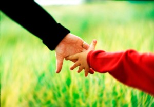 holding hands, boy, walking, letting go,