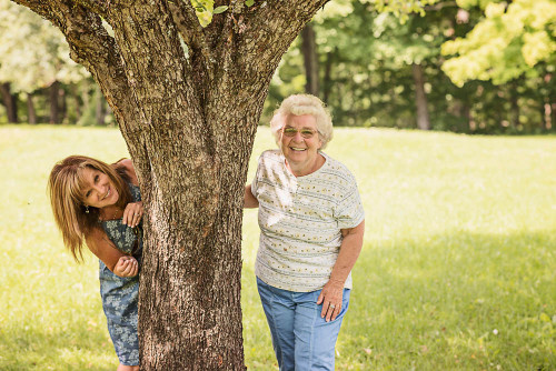 Bridging the (Generational) Gap woman, older woman, grandmother, great grandmother