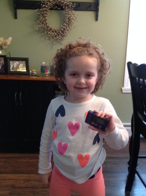 For Emma and our family, an insulin pump helps makes type 1 diabetes management a little easier!