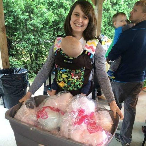 Working at the BVTMB's Family Fun Day.