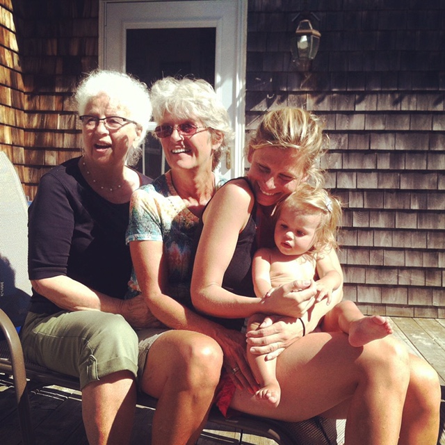It’s OK to Ask For Help three women, little girl, four generations