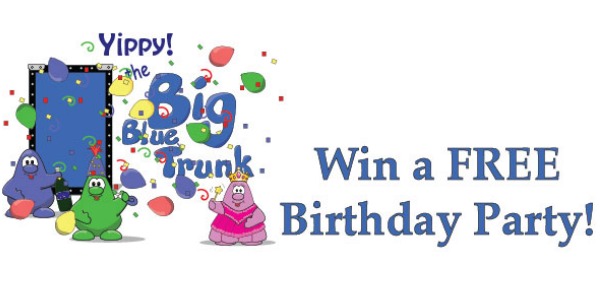 Win a Free Birthday Party with The Big Blue Trunk!