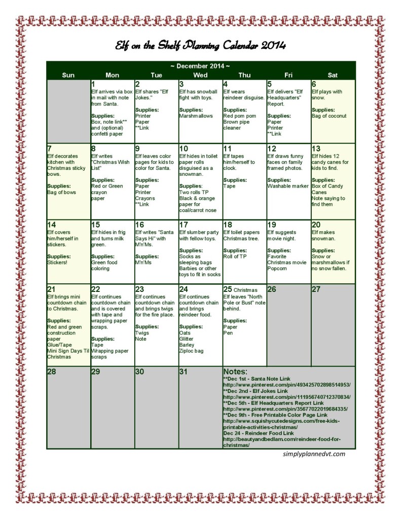 Elf on the Shelf Schedule-page-001