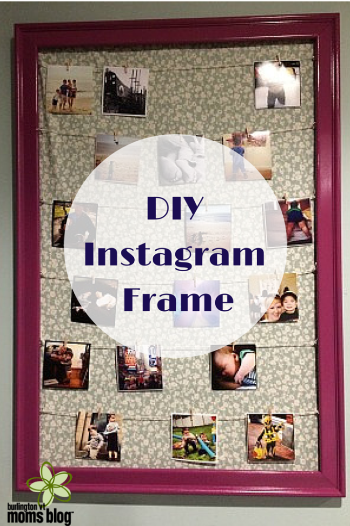 DIY Instagram Frame DIY, Instagram, frame, photos