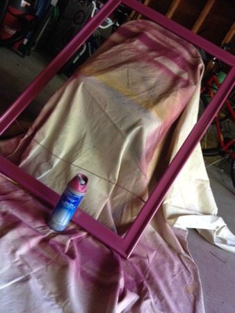 Frame, poster frame, paint, spray paint