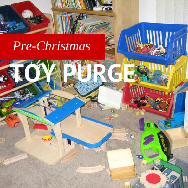 Pre-Christmas Toy Purge