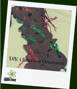 ornaments, diy, cinnamon ornaments