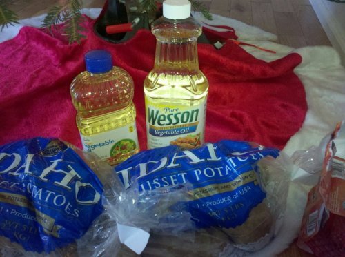 Lots o' oil, lots o' potatoes