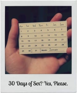 30 days of sex