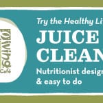 healthy living juicing ad