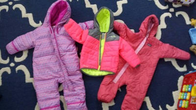 These coats and snowsuits do NOT pass the above test and are not safe to be worn in a car seat or booster.