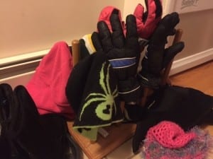 hats and gloves