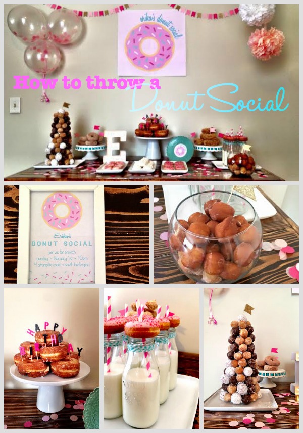 How to Throw a Donut Social!