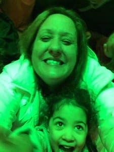 happy mother and child