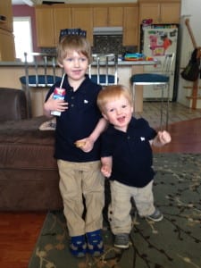Our sweet boys
