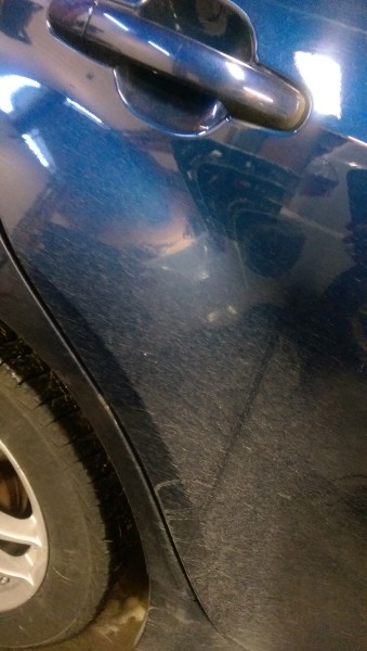 salty car, car with salt, car with dirt